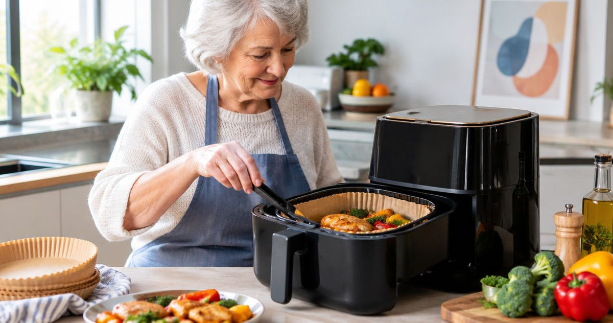 Air fryer liners for seniors and limited-mobility cooks: complete 2026 guide