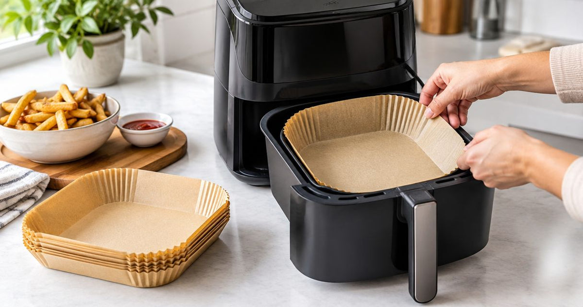 How to fit Crispform liners into a Cosori air fryer