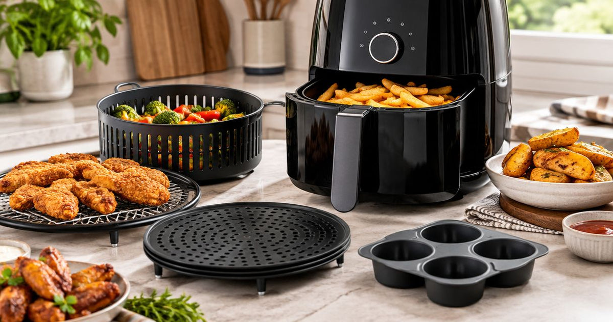 Best air fryer accessories for crispy food 2026