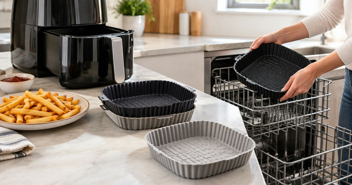 Best dishwasher-safe air fryer liners in 2026
