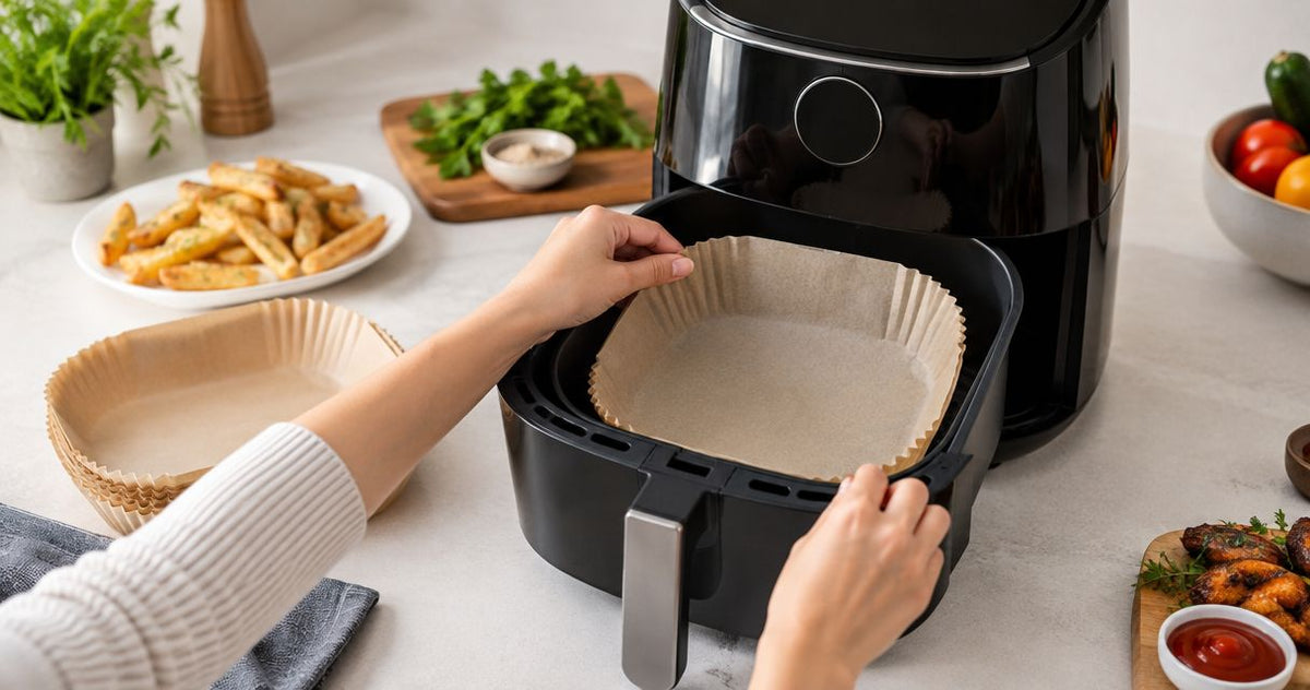 How to fit Crispform liners into a Tefal air fryer